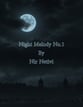 Night Melody No.1 piano sheet music cover